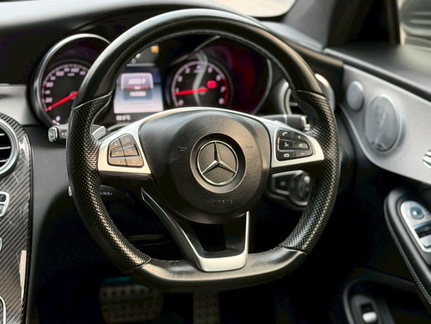 รหัสรถ AVA1964 💢  Benz C250 Coupe AMG Dynamic รุ่น Top หลังคาแก้ว ปี 2018 รูปที่ 16