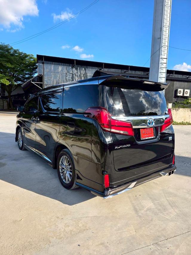 Toyota ALPHARD SRC E-Four สีดำ ปี 2019 ไมล์ 90,000 กม. รูปที่ 4
