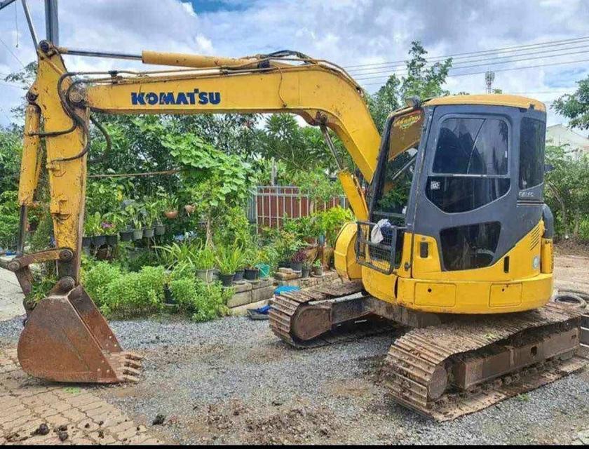 Komatsu PC78US สีเหลือง ปี 2008 3