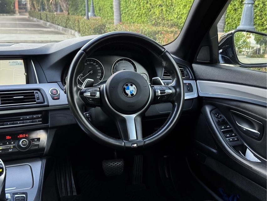 รหัสรถ AVA1605 🎉 BMW 525d M-Sport LCI โฉมใหม่ F10 ปี 2014 9