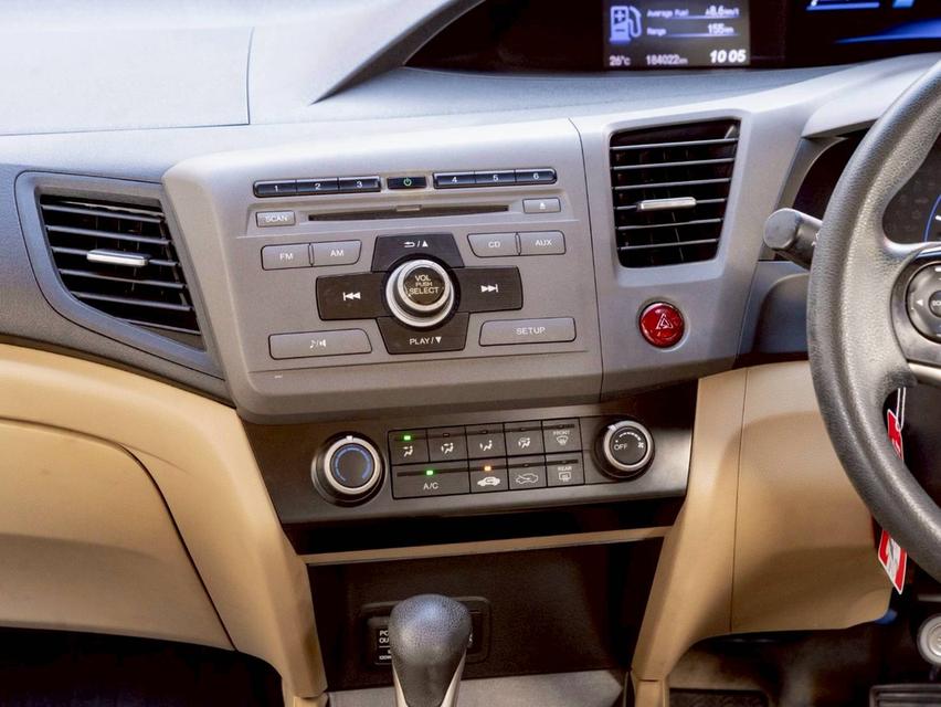 HONDA CIVIC 1.8S ปี 2012 ♨️ #ประกันเครื่องเกียร์3ปี3หมื่นkm ♨️ 17