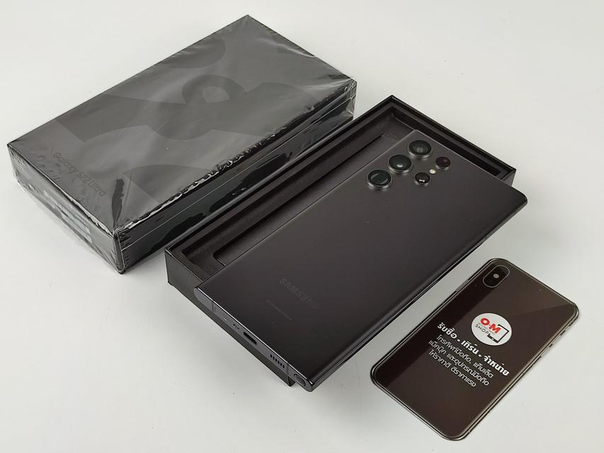 ขาย/แลก Samsung Galaxy S22 Ultra 8/128 สี Phantom Black ศูนย์ไทย สภาพสวยมาก แท้ ครบกล่อง เพียง 28,900 บาท 1
