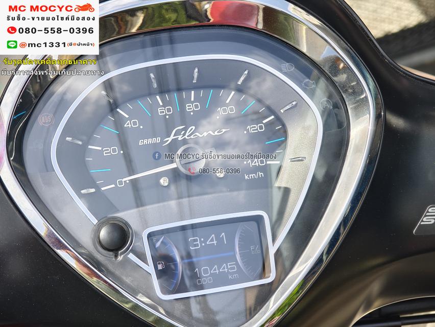 Grand Filano Hybrid 2019 สีดำด้านเบาะแดง รุ่นTOPกุญแจรีโมทบุคเซอวิสครบ วิ่ง10000โล  NO1143 6