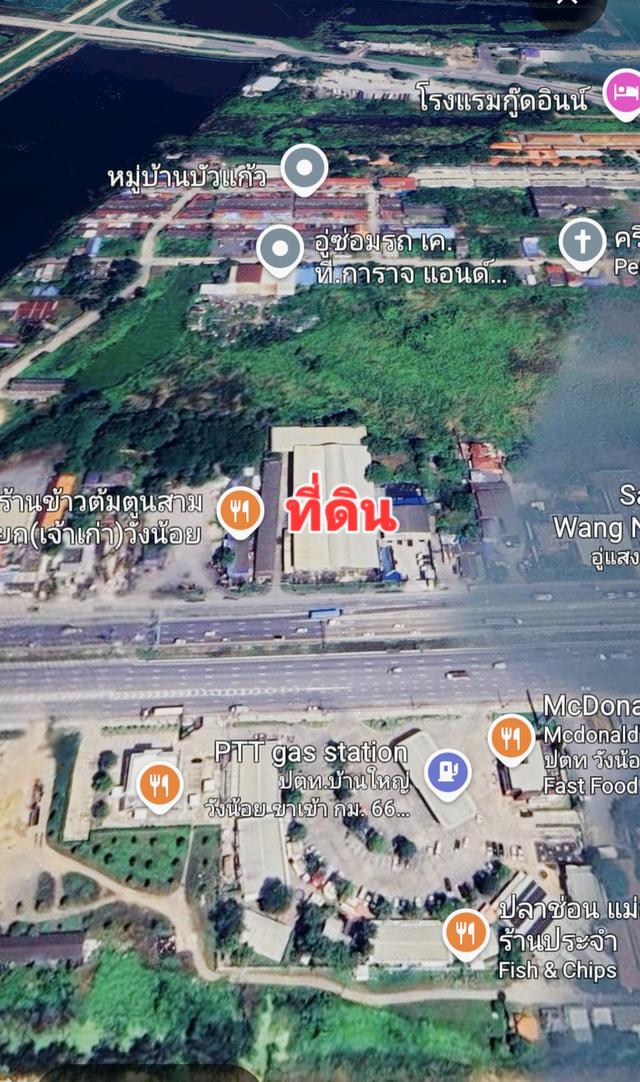 ขายที่ดินติดถนนพหลโยธิน อ. วังน้อย  จ. อยุธยา 6