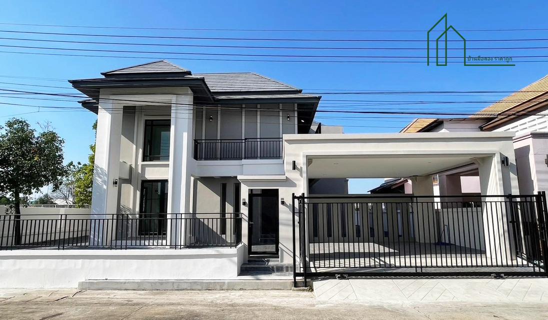 บ้านเดี่ยว หลังใหญ่ หมู่บ้านพุทธชาติไพรเวทโฮม พุทธมณฑลสาย4 ศาลายา ฟรีโอน   1