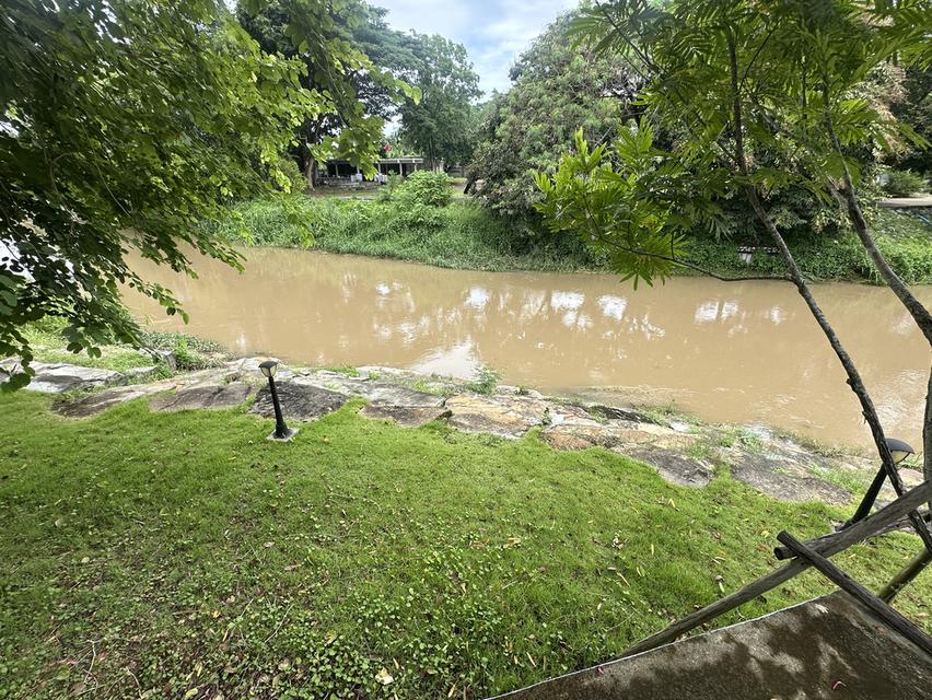บ้านติดลำตะคอง หมูสี ปากช่อง เขาใหญ่  299ตรว หลังติดลำตะคอง  หน้ากว้างติดน้ำสวย  ใกล้ธนะรัชต์ ใกล้M6 4