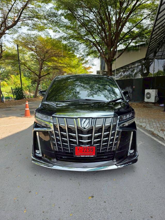 Toyota ALPHARD 2.5SC PACKAGE สีดำ ปี 2020 ไมล์ 70,000 กม. รูปที่ 2