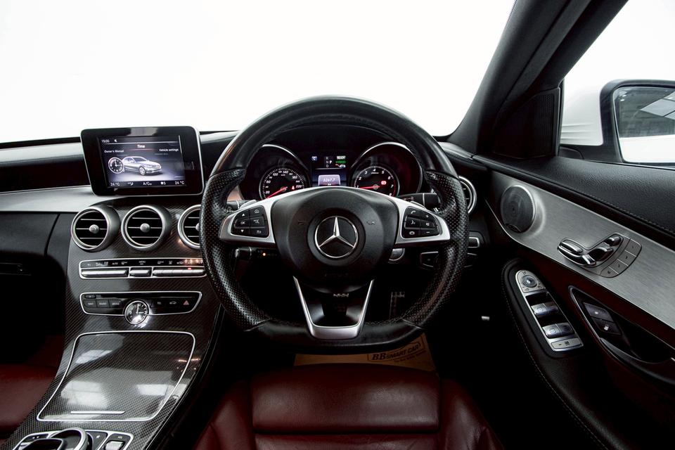 รหัสรถ 1D619 BENZ C350E 2.0 AMG 2018 4