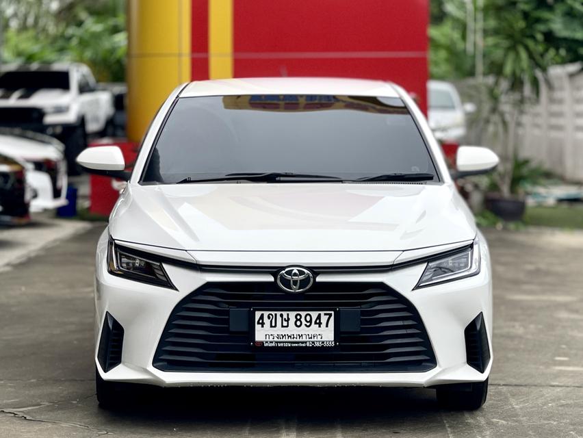 2023 TOYOTA YARIS ATIV 1.2 SPORT สีขาว ไมล์ 11924 กม.