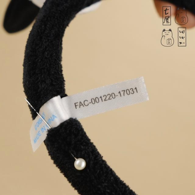 ตุ๊กตา ที่คาดผม หูดัดได้ กระต่าย สีดำ โอสวาลด์ ลักกี้ แรบบิท 🐰 Disney・Oswald The Lucky Rabbit Ears Headband・Adult Free Size・Standard・ขนาดสำเร็จ 31 cm รูปที่ 6