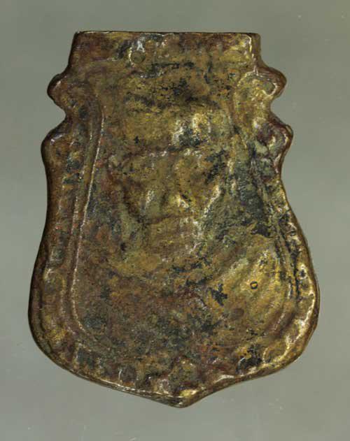 เหรียญ หล่อหน้าเสือ  หลวงพ่อน้อย วัดธรรมศาลา  เนื้อทองผสม ค่ะ j1820
