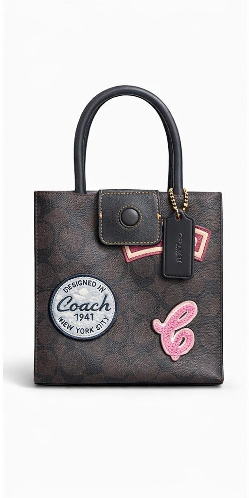 Coach Mini Tote แท้ 💯• มือสอง ใช้ครั้งเดียว รูปย่อยที่ 4
