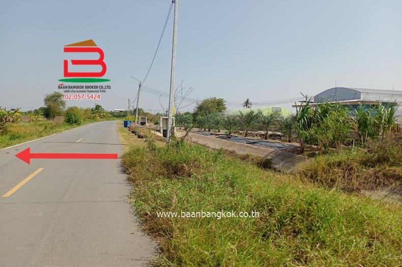 ที่ดินเปล่า(ยังไม่ถม) ซอยบ้านจิตธรรมดี-ลาดบัวหลวง (ตรงข้ามสวนอินทผาลัม) เนื้อที่ 2 ไร่ 800 ตรว. ถนนสายเอเชีย ตำบลพระยาบันลือ อำเภอลาดบัวหลวง 6