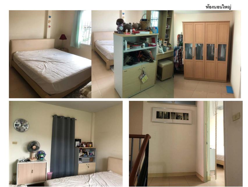 ขายด่วนทาวเฮาส์ 2 ชั้น (มือ 2) พร้อมอยู่ เจ้าของขายเองด้านหลังบ้านทำห้องครัวและส่วนซักล้างใหม่ ไม่ไกลจากรถไฟฟ้าเดินทางสะดวก  7
