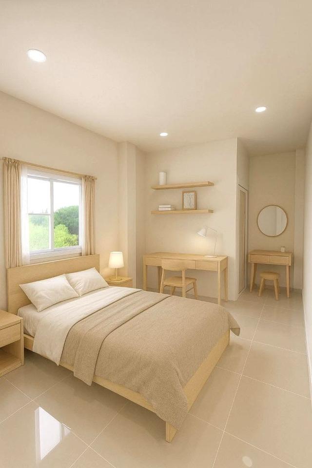 ขายบ้านเดี่ยวหรู 2 ชั้น บ้านศรีย้อย ต้นธง - ลำพูน บ้านใหม่สไตล์โมเดิร์น ของแถมจัดเต็ม ถูกมาก ใกล้ตัวเมืองลำพูน เชื่อมต่อเชียงใหม่ 4