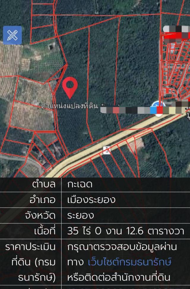 ขายที่ดินระยอง ใกล้แยกกะเฉด ที่ดินอยู่ติดถนนสุขุมวิท เป็นถนน4เลน มีที่ดิน 2 แปลงติดกันเนื้อที่ 34-69 ไร่ ใกล้แยกที่เลี้ยวไปสวนพฤกษศาสตร์ระยอง 10