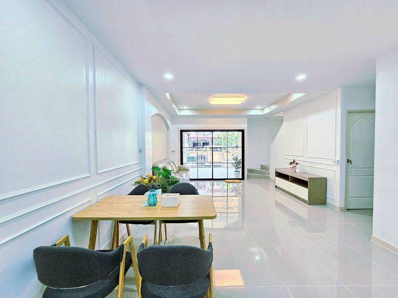 หมู่บ้านบัวทอง2  ติดรถไฟฟ้าสายสีม่วง สถานีคลองบางไผ่ ทาวน์เฮาส์ 2 ชั้น   ตกแต่งใหม่พร้อมอยู่   โครงการติดสถานีรถไฟฟ้าสายสีม่วง สถานีคลองบางไผ่ 13