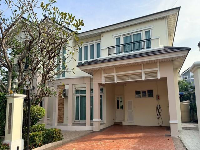 PB5968ให้เช่า บ้านเดี่ยว 2ชั้น หมู่บ้านเพอร์เฟค มาสเตอร์พีซ ถนนสุขุมวิท77 หมู่บ้านอยู่ติดกับห้างโรบินสันลาดกระบัง 2