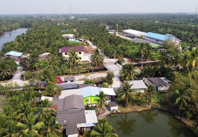 ขายที่ดิน 20 ไร่ ถนนบ้านแพ้ว ตำบลหลักสาม อำเภอบ้านแพ้ว สมุทรสาคร 7