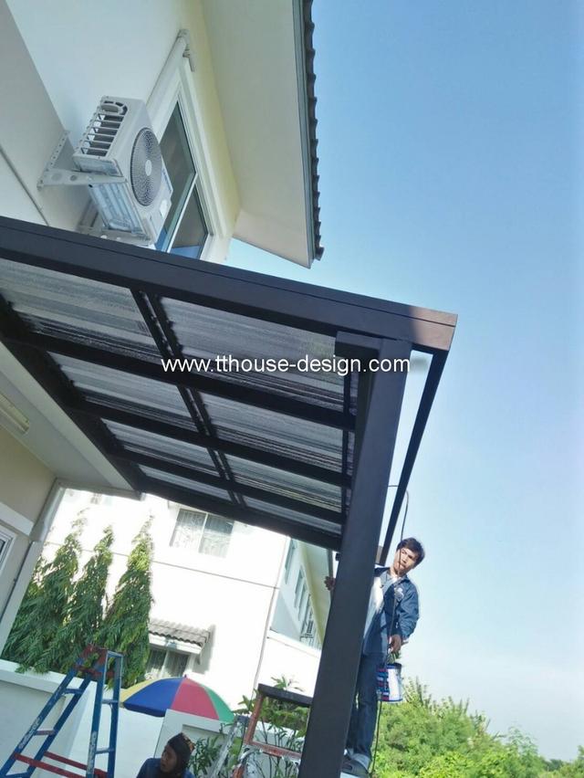 รับเหมา ต่อเติม โครงหลังคา กันสาด ห้องครัว เทพื้นปูกระเบื้อง 0950920028 10