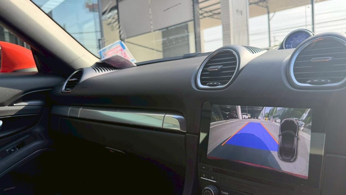 2016 PORSCHE 718 BOXSTER 2.0 Turbo สี Lavaorange เลขไมล์เพียง 53,XXX KM หลังคาผ้าใบสีดำ รถสวย ออฟชั่นล้น รถผลิตปี 16 รูปที่ 16