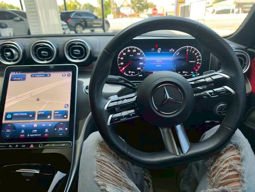 รหัสรถ KPV789 2023 BENZ C350e AMG DYNAMIC