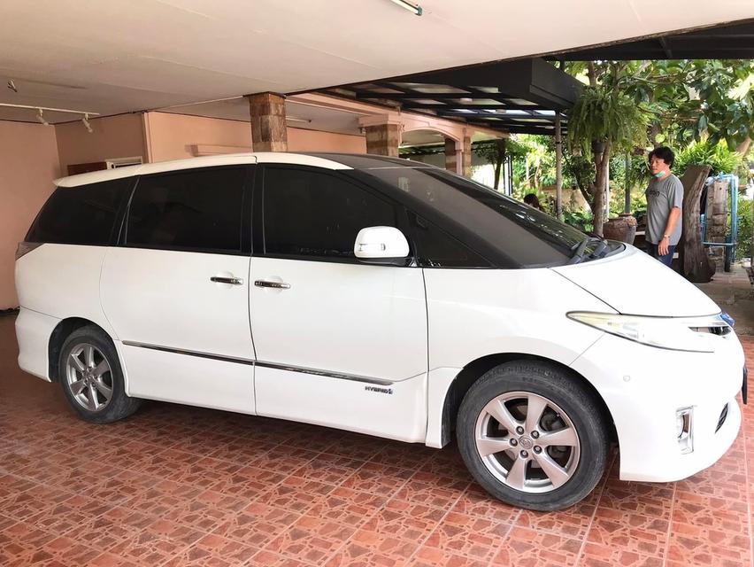 Toyota Estima 2.4G Hybrid AT ปี 2009 มือ 2 สีขาว 2