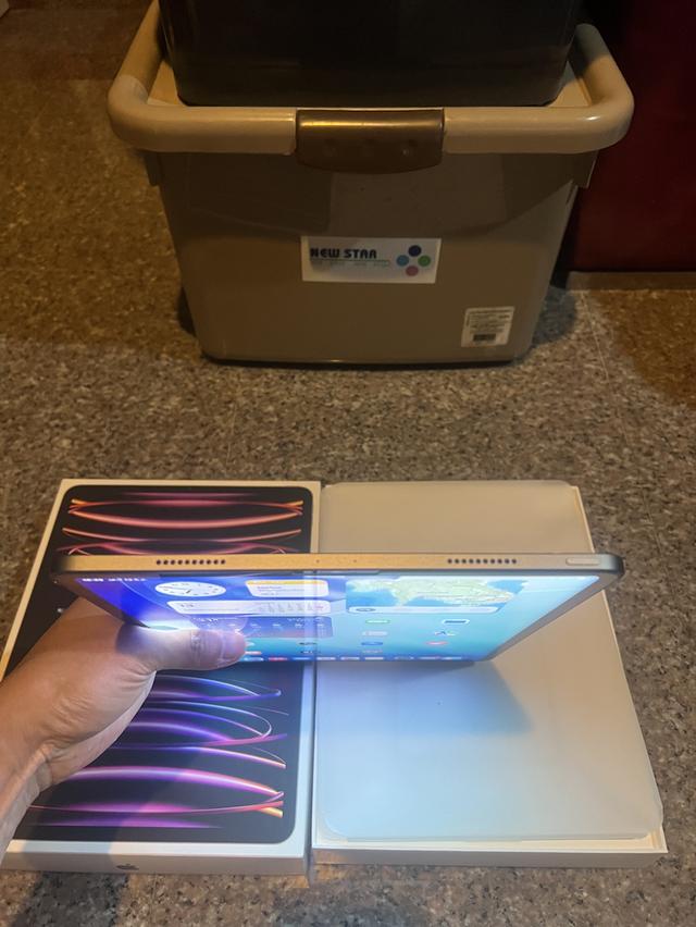 ขายiPadPro12.9 M2 สีดำ256กิ๊กยกกล่องไร้รอยจอสวยกริปหายากใช้งานดดีถูกๆ รูปย่อยที่ 3