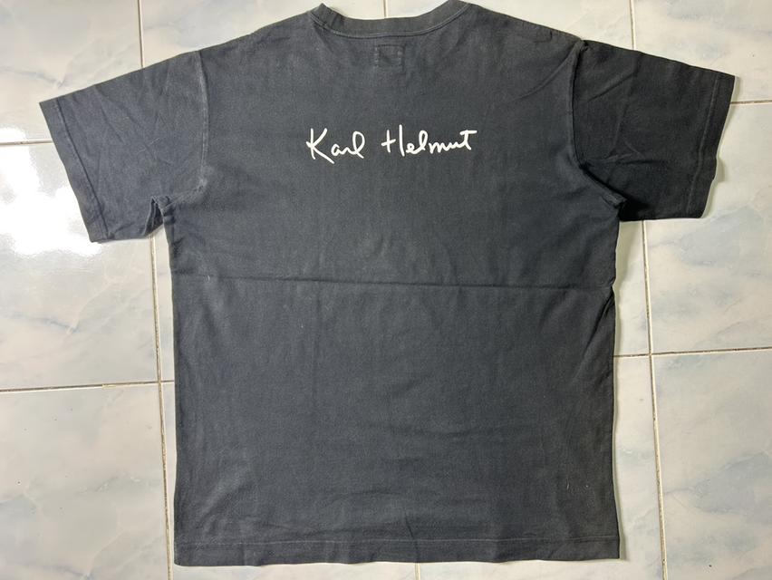 [ขาย] Rare! Vintage 90s Karl Helmut Big Logo — สภาพนางฟ้า สีดําเข้มกริบ รูปที่ 2