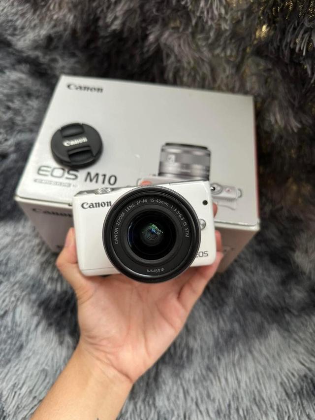 กล้อง Canon EOS M10 สีขาว 2