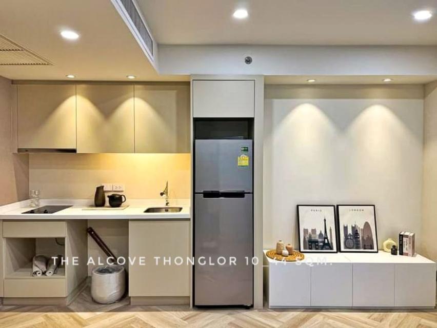 ให้เช่า คอนโด nice decoration 1 bedroom The Alcove ทองหล่อ 10 (ดิ แอลโคฟ ทองหล่อ 10) 44 ตรม. in mid of Ekkamai and Thong 1