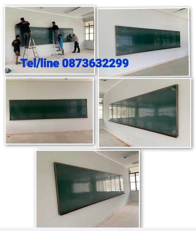 กระดานแม่เหล็กกรีนบอร์ด ขนาด 1.20x4.80 เมตร
