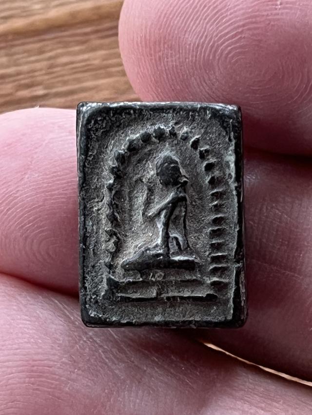 นางกวักเนื้อผงใบราน พิมพ์นิยม มาตรฐาน หลวงพ่อกวย วัดโฆสิตาราม