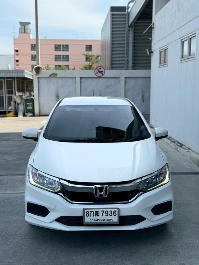 HONDA CITY 1.5V i-VTEC 2019 สีขาว MINOR CHANGE มือเดียว