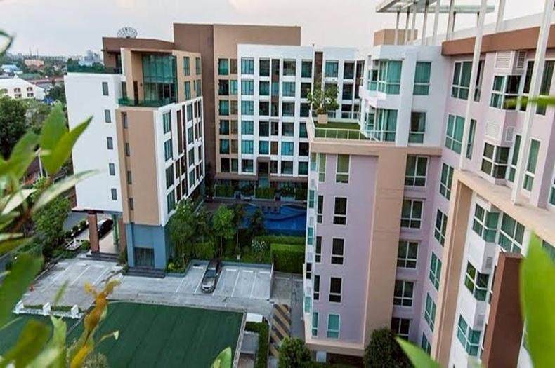 คอนโดมิเนียม เนื้อที่ 45.66 ตร.ม. ไนซ์ สวีทส์ สนามบินน้ำ 2 : Nice Suites II Sanambinnam (ซอยนนทบุรี 32) ถนนสนามบินน้ำ ตำบลท่าทราย อำเภอเมืองนนทบุรี นน 8