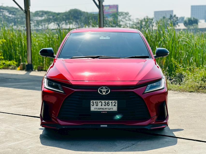 รถบ้านเข้าใหม่ สีสดใส จะถูกจะแพงแดงไว้ก่อนเลยจ้า เดิมทั้งคัน ไมล์เพียง34,000โลเท่านั้น เข้าศูนย์ตลอด  #TOYOTA YARISATIV 1.2PREMIUM LUXURY ปี2022จด202 รูปที่ 4