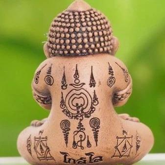 Phra Pidta Maha Pokkasap – Satin Copper Wealth Guardian (Silver Takrud Embedded – Limited 399 Pcs