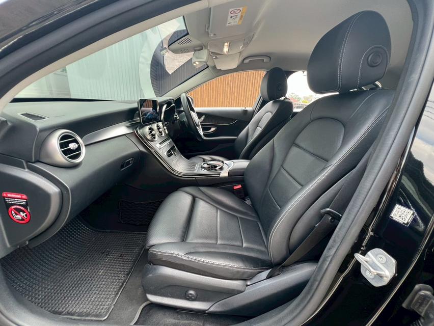 ปี 2019 BENZ C-CLASS, C300e AVANTGARDEโฉม W205 ปี14-23 สีดำ 8