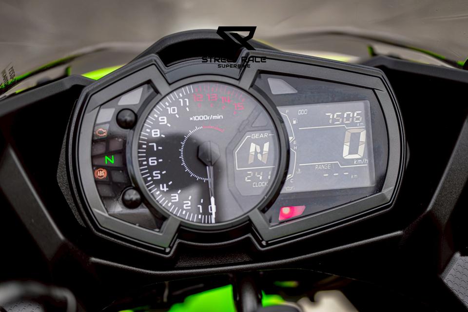 2024 Kawasaki Ninja 400 KRT ปี 2024 สีเขียวดำ 🏍️ สวย เดิมแท้ ไมล์น้อย พร้อมขี่! ✅ ไมล์เพียง 7,xxx กม. เท่านั้น จะออกมือ1 ดูคันนี้ก่อน!! 6