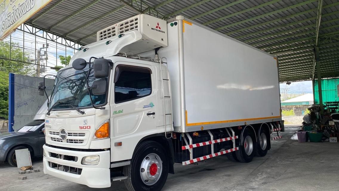 HINO 10 ล้อ ตู้เย็นสแตนเลสมือสอง 2