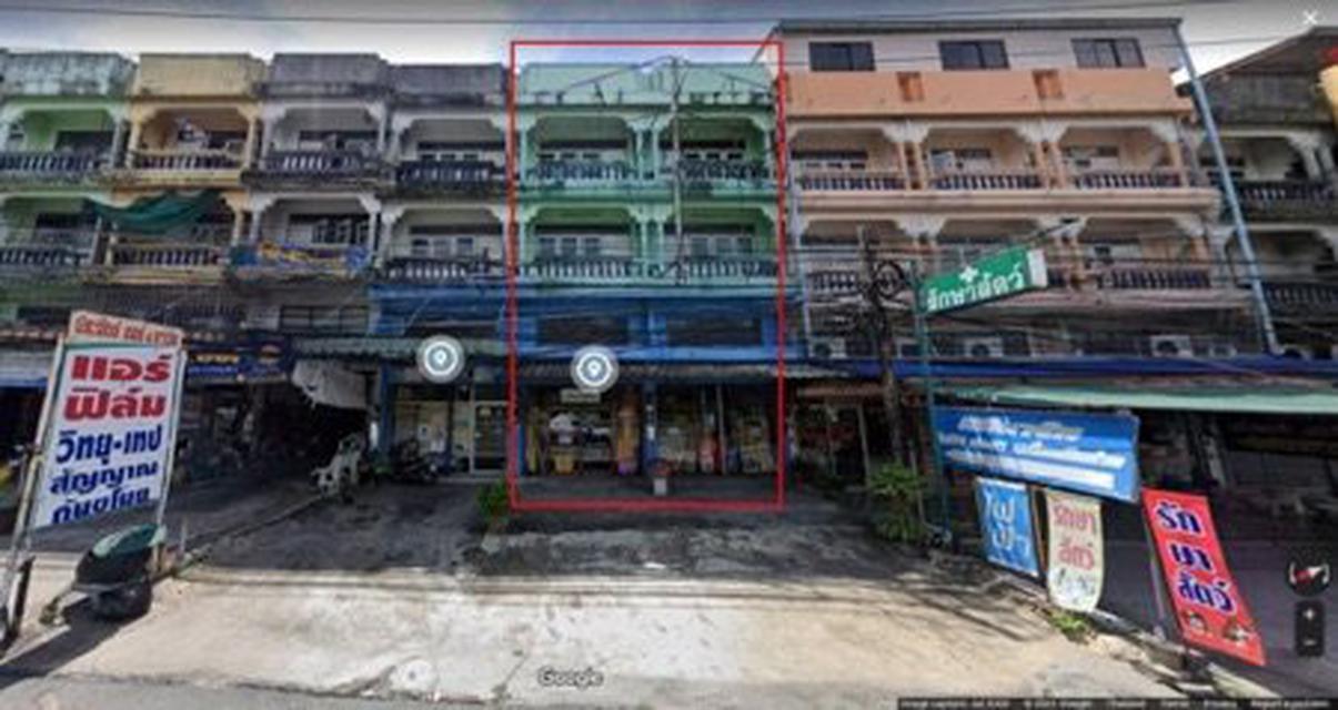 รูป ขาย อาคารพาณิชย์ ถูกเหลือเชื่อ ติดถนนศุขประยูร 336 ตรม. 72 ตร.วา เชื่อม บายพาส-เฉลิมไทย ใกล้นิคมอมตะนครชลบุรี 1