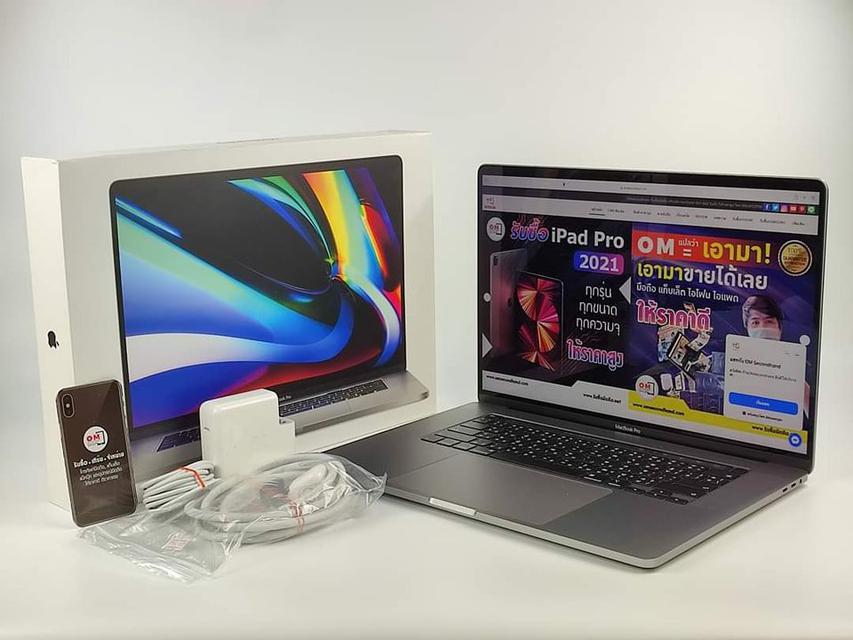 Macbook Pro 2019 16นิ้ว สี Space Gray Ram32/ SSD1TB /Core i9 ศูนย์ไทย สวยครบกล่อง เพียง 51,900 บาท 1