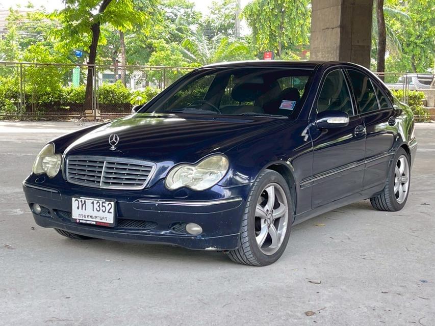 รหัสรถ WMT1352 Benz C200 2.0 Kompressor ปี 2003