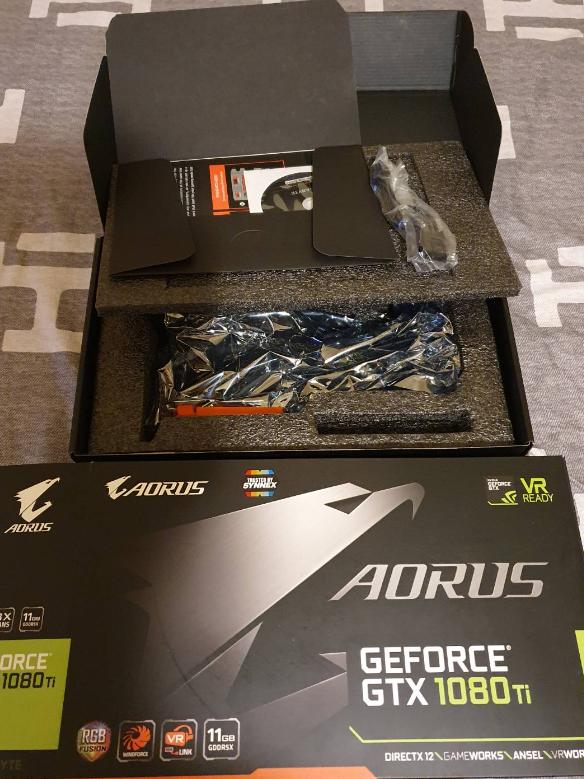 การ์ดจอ Gigabyte Aorus Nvidia GTX 1080Ti 