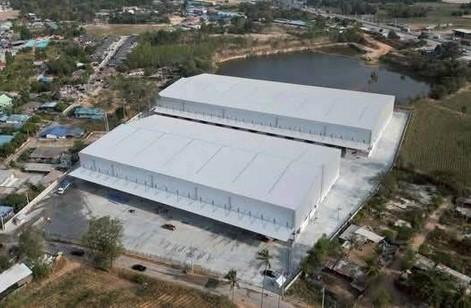 ให้เช่า โกดังขนาด 9,792 ตรม. ใกล้ท่าเรือแหลมฉบัง ชลบุรี ผังสีส้มจุด สามารถทำโรงงานประกอบได้