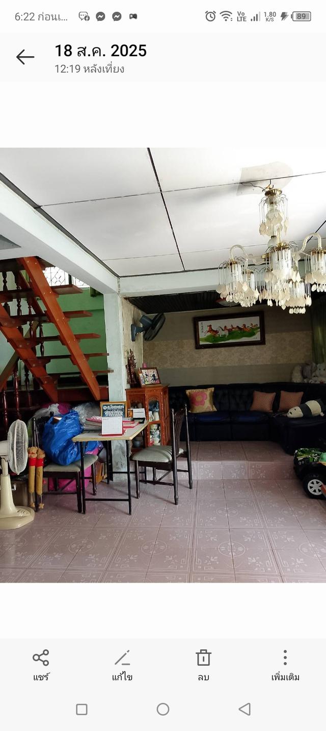 บ้านเดียว2ชั้น 3ห้องนอน2ห้องน้ำ อยู่หลังการไฟฟ้าฝ่ายผลิต บางกรวย นนทบุรี 3