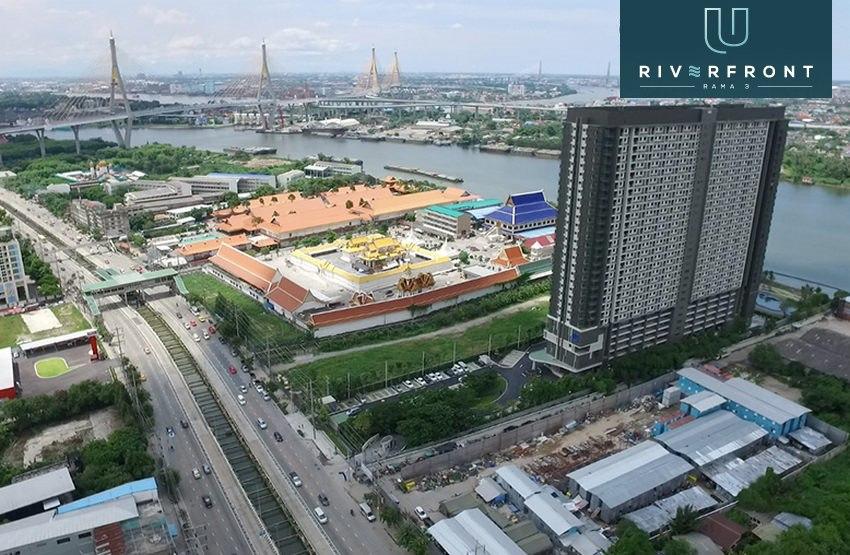Condo U Delight Residence Riverfront Rama 3 แบบ 1 ห้องนอน ชั้น18 วิวแม่น้ำ เฟอร์ built-in 12