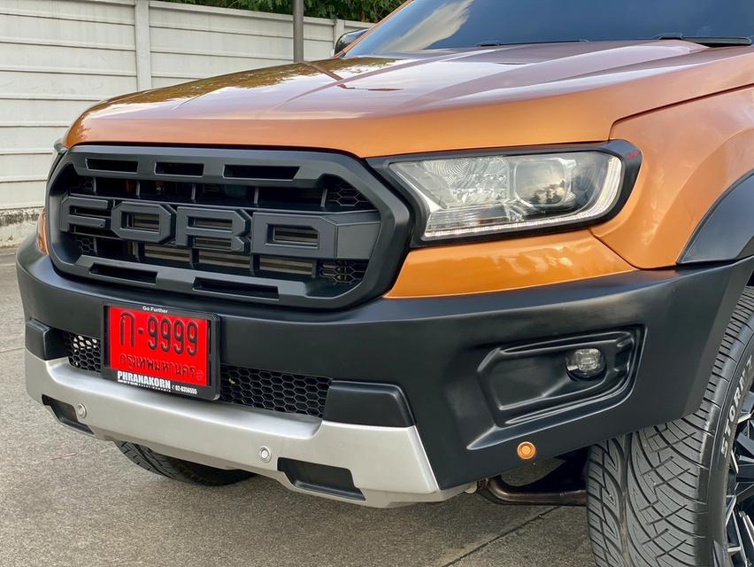Ford Ranger Wildtrak 2.0 4x2 ปี 2020 สีส้ม ไมล์ 58,xxx km