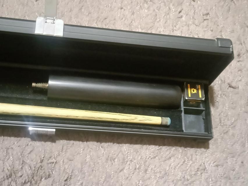 ไม้สนุ๊กเกอร์ท่อนเดียว Snooker Cue พร้อมกล่องอย่างดี  3