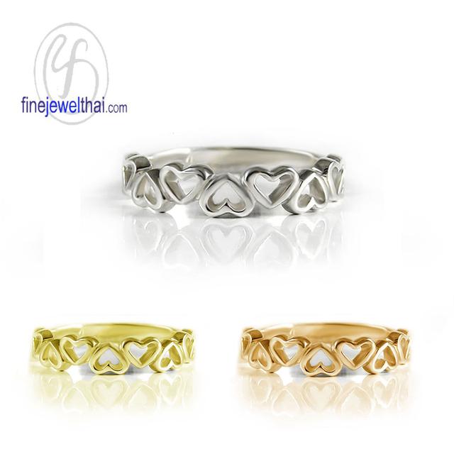 Finejewelthai-แหวนแต่งงาน-แหวนเกลี้ยว-แหวนรูปหัวใจ-R126500